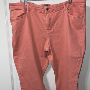 Gap Pink Denim Leggings